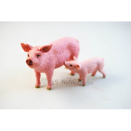 Figures família de porcs Schleich