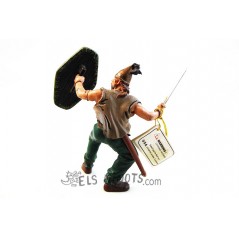 Figurine Gaulois aux nattes