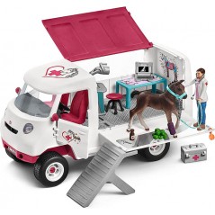 Clinique vétérinaire mobile Horse Club set Schleich