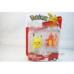 Pack figuras Pikachu y Charmander