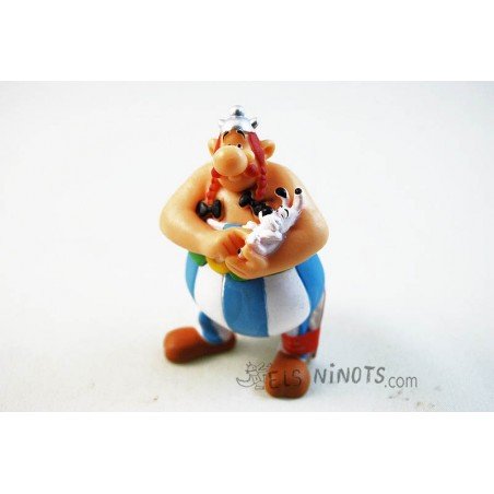 Figura Obelix amb Idefix