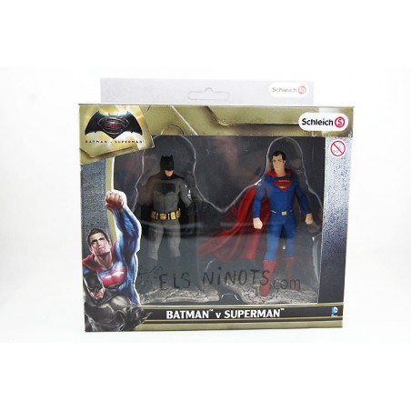 Set figuras Batman y Superman Schleich