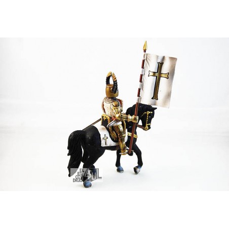 Figura Abanderado a Caballo Schleich