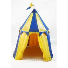 Tente de tournoi médiévale bleue Schleich