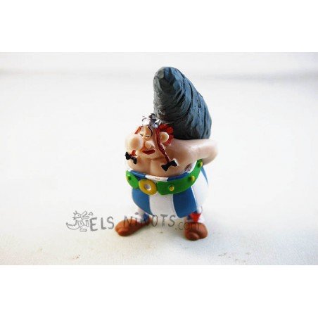 Figura Obelix con Menhir