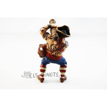 Figurine de pirate avec canon