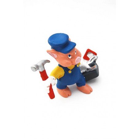 Figura Cerdito Trabajador de Disney