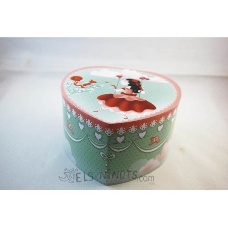 Caja Musical Corazón Ardilla