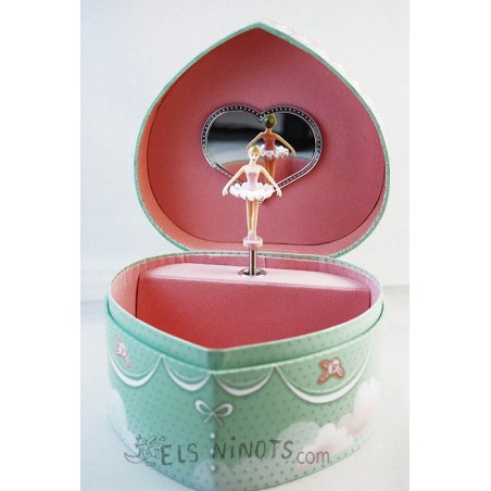 Caja Musical Corazón Ardilla