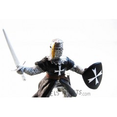 Figurine de chevalier Hospitalier à l'épée