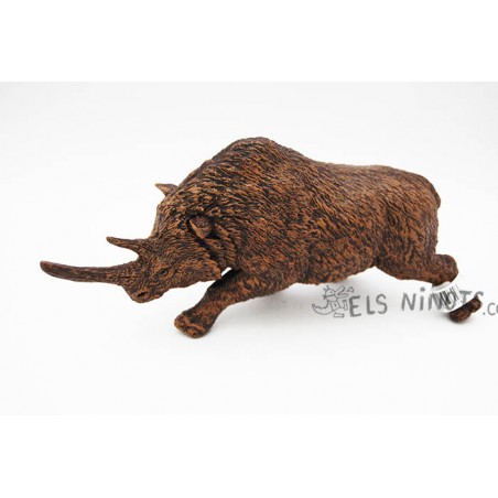 Figurine de rhinocéros laineux Papo