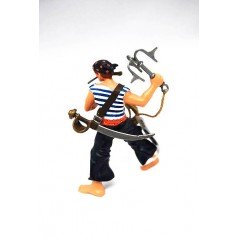 Pirate d'embarquement ancre figure (Papo)