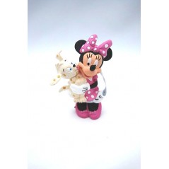 Figura Minnie con perrito