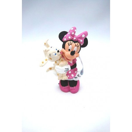 Figura Minnie con perrito
