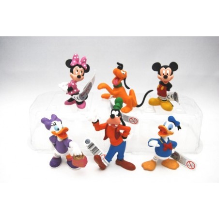 Colección figuras Mickey Mouse y Pato Donald