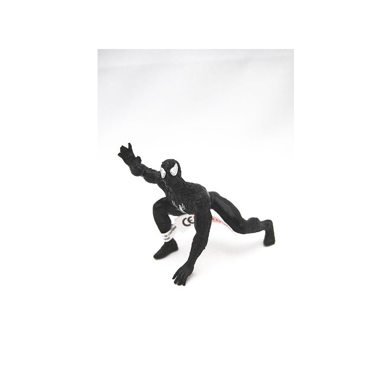 Figura Spiderman negro agachado