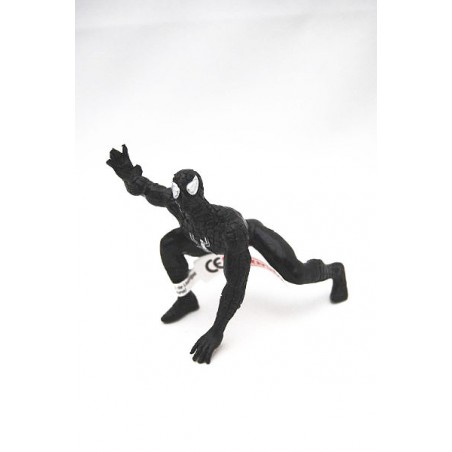 Figura Spiderman negro agachado
