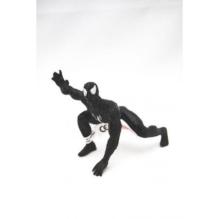Figura Spiderman negro agachado