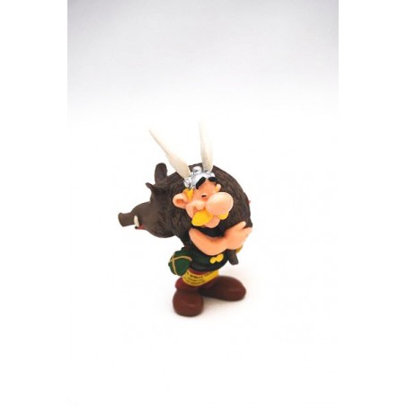 Figura Axterix con jabalí