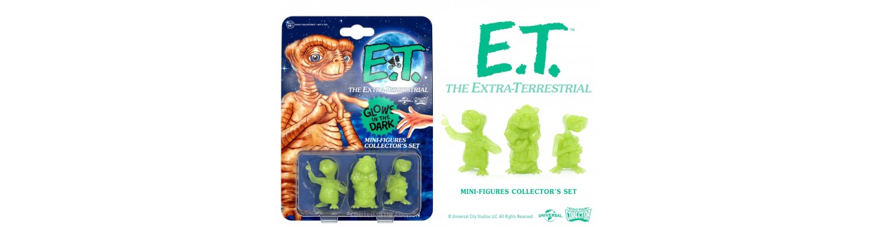 Figurines ET l'Extra-terrestre