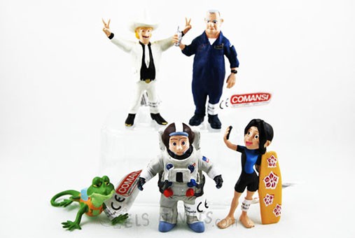 Collection de figurines Catch the Flag