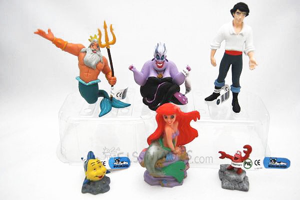 Figurines Petite sirène Disney
